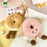 ALANFY Simulation Donut Plush Pendant, Cartoon Doughnut Donut Plush Key Rings, Trinket Plush Kawaii 