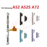 On off Power volume button flex For Samsung A52 A72 A52S