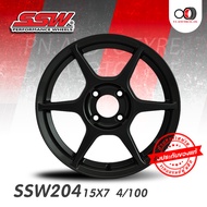 ล้อแม็ก SSW รุ่น 204 ขอบ15" 4รู100  จำนวน 4 วง