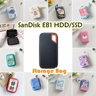 【New product】For SanDisk E81 9.5x13.5cm HDD/SSD Hard Drive Storage Bag Funny Cartoons Portable Exter