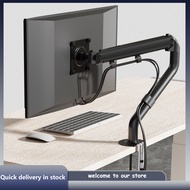 【Singapore spot】Full Motion Cantilever Wall Mount for 17-32 inch Monitor Desk Stand Fully Dynamic Rotating Monitor Arm with Gas Spring