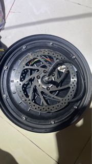 14吋 電動摺疊車輪轂400w電機