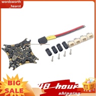 SuperX HD ELRS 1-2S AIO Flight Controller Built-in 12A ESC UART ELRS V3 RX for Mobula6 HDZero Moblit