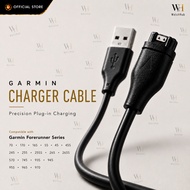 Garmin Charger Cable For Forerunner 55 165 245 255 265 955 965 970 Charging Cable
