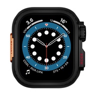 เคสสำหรับ Apple Watch กันชนโลหะปลอกคอกันสุนัขเลียกันรอยขนาด45มม. 44มม. สำหรับ IWatch Series 9 8 7 6