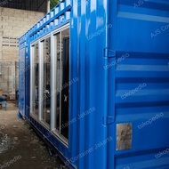 container 20 feet custom office/ container modifikasi