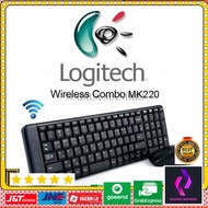 GO Logitech MK220 Bundle Wireless Keyboard Mouse 118108