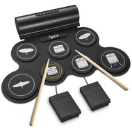 POGOLAB Electronic Drum Set 7 Pads Roll Up Electric Drum Pad Portable Rechargeable Electronic Drum w