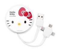 Hello Kitty 三合一伸縮傳輸線 充電傳輸線