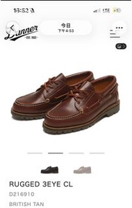 收Danner RUGGED 3EYE CL British Tan英倫棕色男士船鞋
