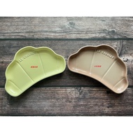 [Amy Grocery Shop] Le Creuset Croissant Plate Snack Fruit Alice Yellow Cappuccino Le Creuset Plate