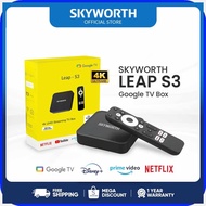[BESTSELLER]$yQ,SKYWORTH$lRGoogle'lX{TV<qj{Box<zs{LEAP<hu{S3<zm{2G<FK{Plus 16G, Google Assistant, 4