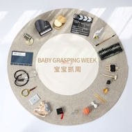 Catch Week Supplies Props Set Baby Girl Boy One Year Old Catch Week Seal Gift Child Birthday Decorat