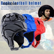 KIDDOVE Football Helmet, Soft Shell Adjustable Rugby Helmet, Safety Bump Foam Padded EVA Sponge Head