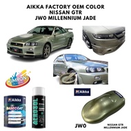 Aikka JW0 Millennium Jade Nissan GTR Car Paint Cat Kereta Bancuh