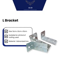 2x4 L Bracket/L Bracket Besi Atap/Angle Bracket/Truss L Bracket/Siku L/Metal Bracket
