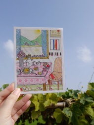 [My little space] 下午茶明信片