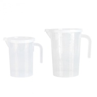 Plastic Measuring Cup 500/1000ML Jug Pour Spout Surface With Lid Kitchen Measuring Tool