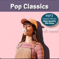 POP CLASSICS 50Tracks 256kbps Mp3 music CD