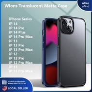 Kes Matte iP 14 Pro Max / 14 Pro / 14 Plus / 13 Pro / 13 Pro Max / 12 / 11 Pro Max Penutup Casing An
