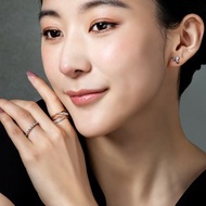 京華鑽石 鑽石耳環 18K金 共0.12克拉 Simplicity