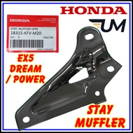HONDA EX5 DREAM POWER BRACKET STAY MUFFLER EXHAUST 18315-KFV-M20 100% ORIGINAL BOON SIEW BSH BRAKET 