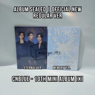 [READY NEW OFFICIAL ] CNBLUE - 10th Mini Album Mini Album/ Vol.10 [ X ] ( REGULAR ver ) ( Eternal ve