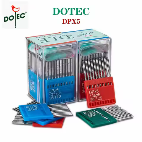 10 Pcs DPx5 135X5 Sewing Machine Needle For Twin Needle Lock Stitcher Sewing Machine Household Sewin