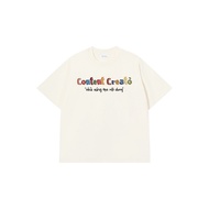 Content Creator T-shirt Content Creator - Always Playful - Oversize T-shirt 250GSM 100Cotton