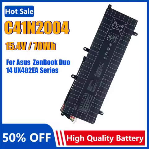 New C41N2004 0B200-03790000 Laptop Battery for Asus ZenBook DUO 14 UX4100E UX482EA UX482EAR UX482EG 