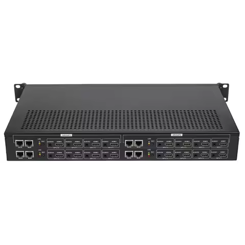 Y545P16 Channels HDMI H264 H265 4K 1080P IPTV Encoder SRT RTSP RTMP RTMPS HLS RTMP UDP