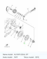 Starter One Way 1KP-E5570-00 Soul GT 115