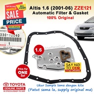 Altis 1.6 (2001-06) Automatic Filter & Gasket (Gearbox) Auto ZZE121 35168-12060 35330-12040 08886-81