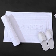 Hotel Doormat Cotton 1 45x70cm Grade Welcome Pattern Bathroom 8 Pounds