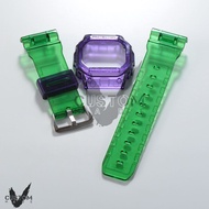(Vcustom) G5600 JELLY " JOKER " BAND AND BEZEL WATCH STRAPS