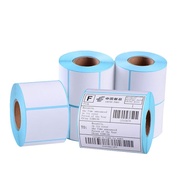 Stc008 Plain Roll Label Sticker Paste Printer Barcode Sticker