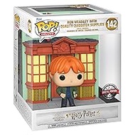 Funko Harry Potter Ron Weasley &amp; Quality Quidditch Supplies (Pop! Deluxe) Pop! No. 142 Unisex Super Pop! Standard