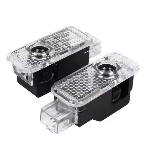 For AUDI Q3 8U F3 Q5 8R FY Q7 4L Q8 A1 A3 8P A6 A7 A8 A4 A5 LED Car Door Logo Projector Welcome Ghos