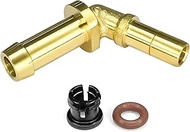 QQWD Car Thermostat Outlet Hose Connector Compatible with Land Rover Range Rover Jaguar XF 2010-2012