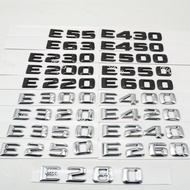 Trunk Emblem Badge Logo For Mercedes Benz W210 W211 E43 E53 E63 E55 E200 E220 E250 E280 E320 E350 E4