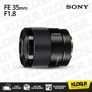 Sony FE 35mm F1.8 Full-Frame Lens - SEL35F18F for Sony A7IV / A7III / A7C / A7 II / A7R V / A7R IV /