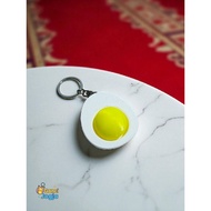 GANTUNGAN 3D key chain 3D bag hanger 3D miniature 3D children's toy 3D fidget 3D miniature egg