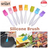 [SG SELLER] 3 PCS Silicone barbecue Brushes Pastry Bread Oil Cream Brush Baking Bakeware BBQ Cake Cooking Tools Brush