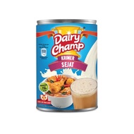 DAIRY CHAMP Evaporated Creamer / Krimer Sejat 390gm