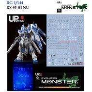 WATER DECAL [MONSTER EVO] RG 36/EVOE-RG36 1/144 RX-93 V2 HI NU FLUORESCENT MONSTER RG36/ERG36