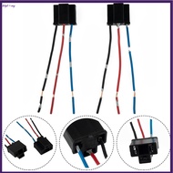 【BET】2 x H4 3 Pin Headlight Replacement Repair Bulb Holder Connector  Wire Socket[my]