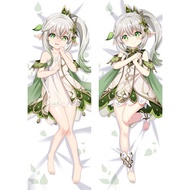2 Genshin Impact Nahida Pillow Case Dakimakura Cosplay Hugging Body Throw Pillow Cover50*160CM