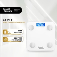 Russell Taylors SMART BMI เครื่องชั่งวัดองค์ประกอบไขมันในร่างกาย บลูทูธดิจิตอล Bluetooth Scale BWS-1