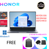Honor MagicBook 14 AAQN 14'' FHD Laptop Space Grey ( Ryzen 5 5500U, 8GB, 256GB SSD, ATI, W11 )
