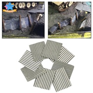 [Edstars] 8x 1:35 Steel Shed Corrugated Tile Sand Table Miniature Layout Scenery